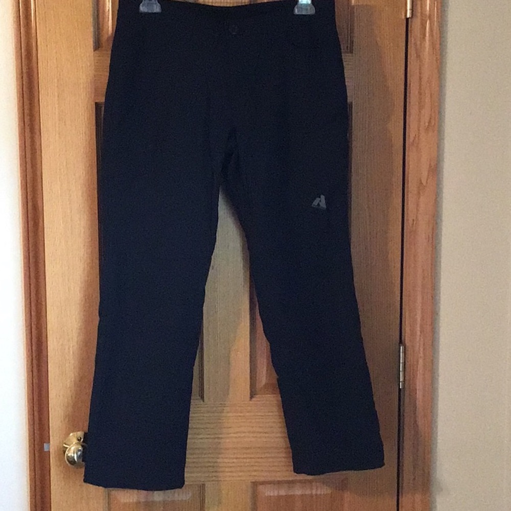 Eddie Bauer Black Fleece Lined Pants in Size 10P